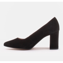 Marco Shoes Salón 1066P negro con tacón 2