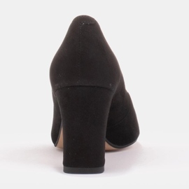 Marco Shoes Salón 1066P negro con tacón 3