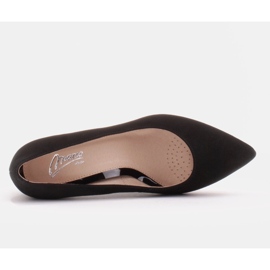 Marco Shoes Salón 1066P negro con tacón 4