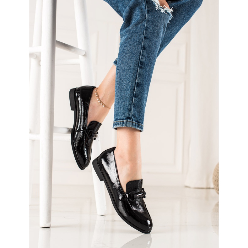 Mocasines negros de La.Fi 1