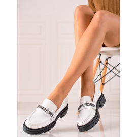 Mocasines La.Fi de moda blanco 1