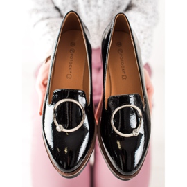 W. Potocki Zapatos lacados Potocki negro 3