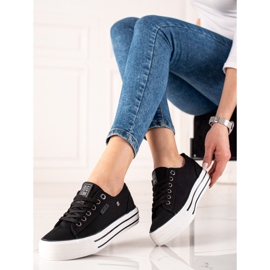 Zapatillas deportivas Big Star para mujer HH274056 negro 3