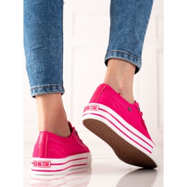 Zapatillas Big Star para mujer HH274054 rosa 1