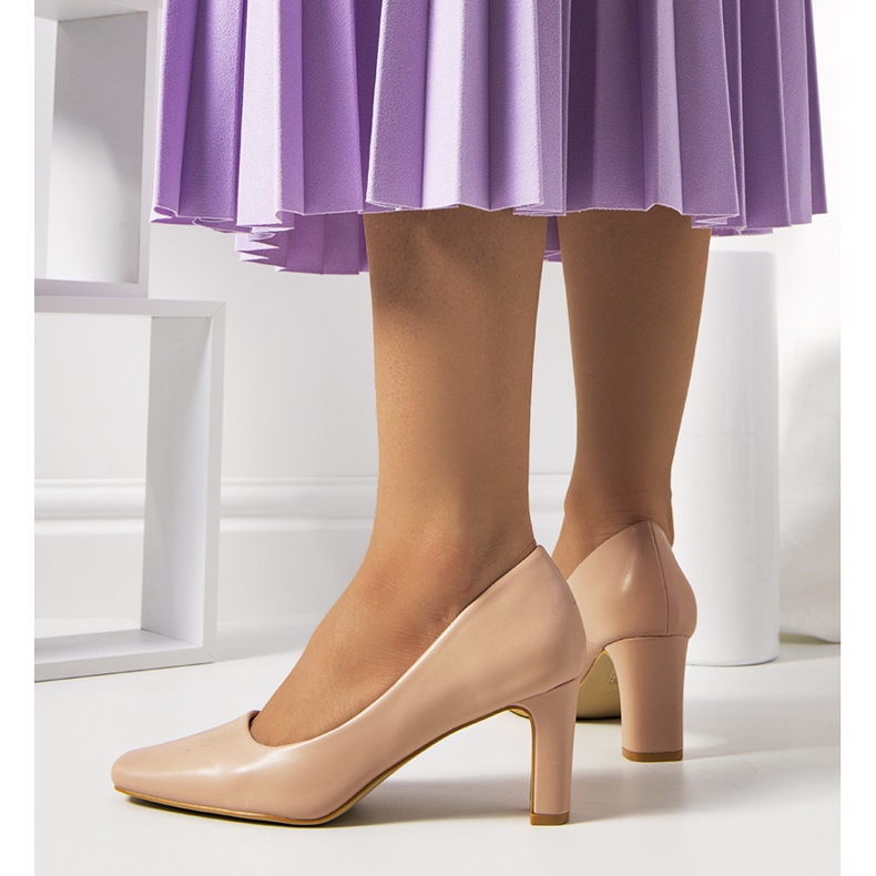 Zapatos de salón de mujer Graves rosas 1