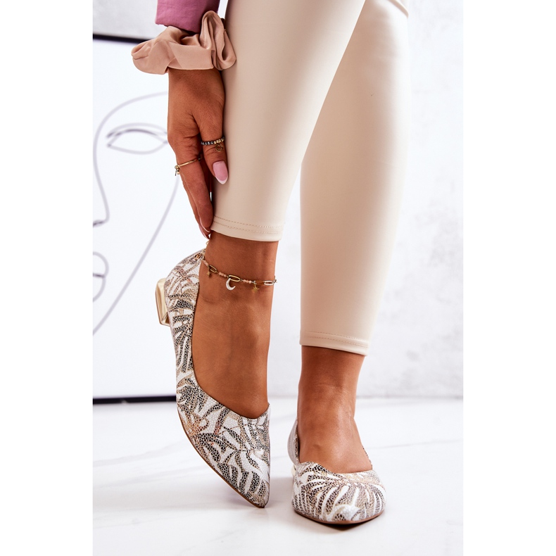 Bailarinas Mujer Laura Messi Piel Dorado 2193 multicolor 1 Bailarinas Mujer Laura Messi Piel Dorado 2193 multicolor 1