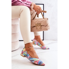 Bailarinas Mujer Laura Messi Piel Arcoiris 2193 multicolor 5