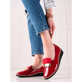 Goodin Zapatos ligeros con adorno rojo 2
