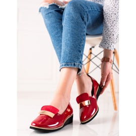Goodin Zapatos ligeros con adorno rojo 3