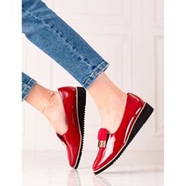 Goodin Zapatos ligeros con adorno rojo 4
