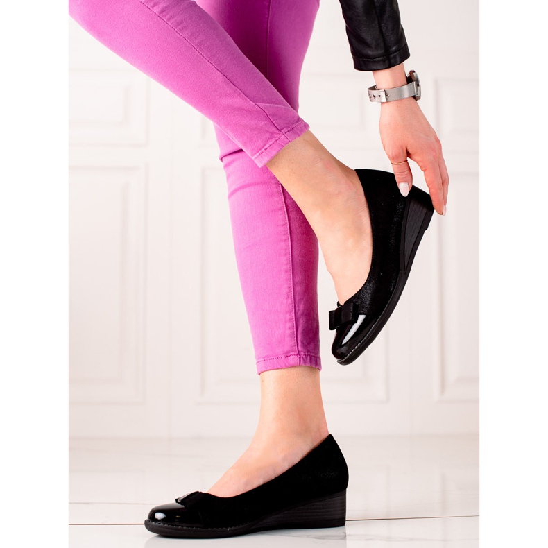 Salón con brocado Vinceza negro 2