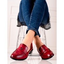 Zapatos clásicos rojos VINCEZA 4