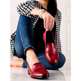 Zapatos clásicos rojos VINCEZA 3