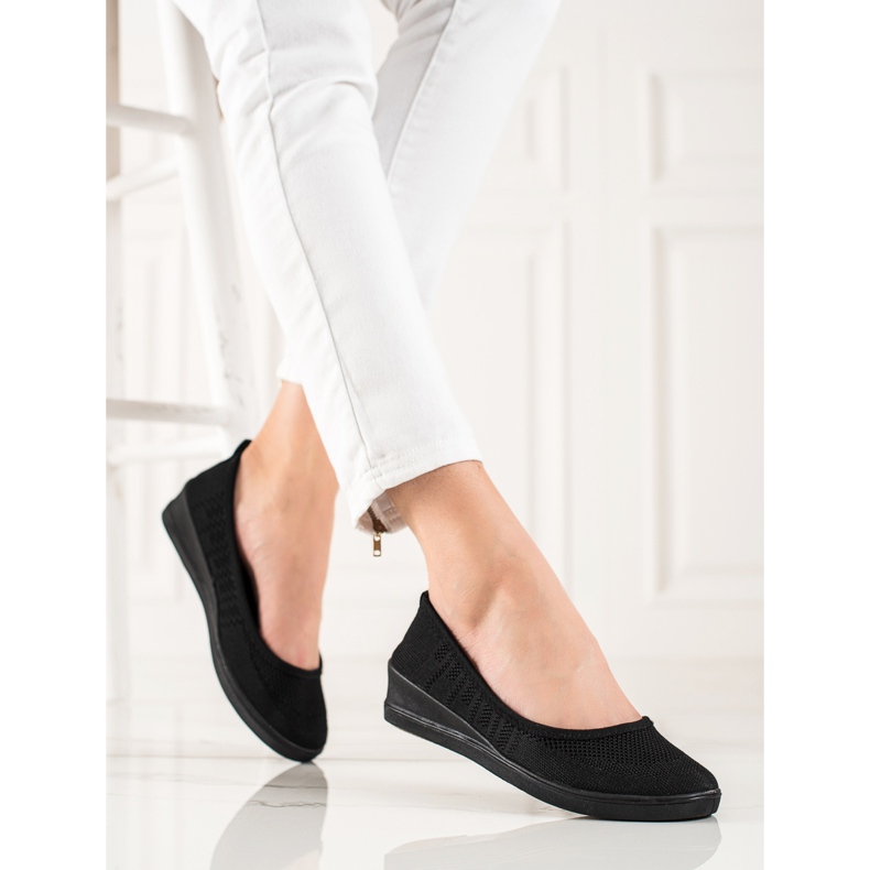 Evento Cómodas bailarinas negras negro 1