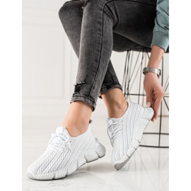 TRENDI Zapatos deportivos blancos 1