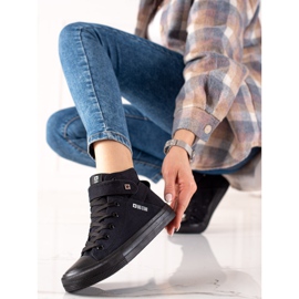 Zapatillas Altas Big Star FF274578 negro 1