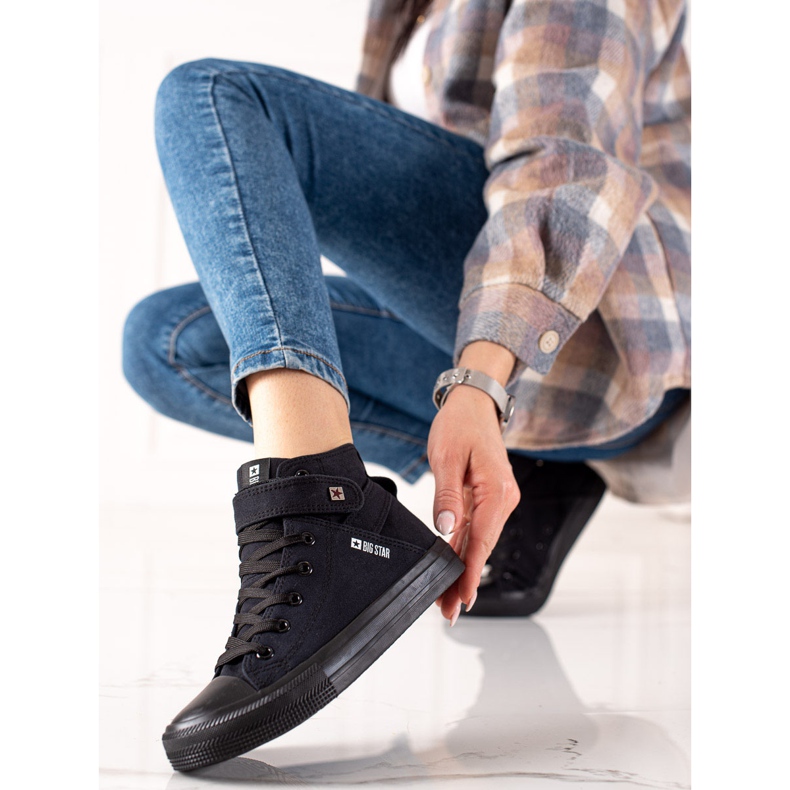 Zapatillas Altas Big Star FF274578 negro 1
