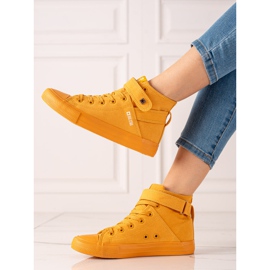 Zapatillas Altas Big Star FF274581 amarillo 3