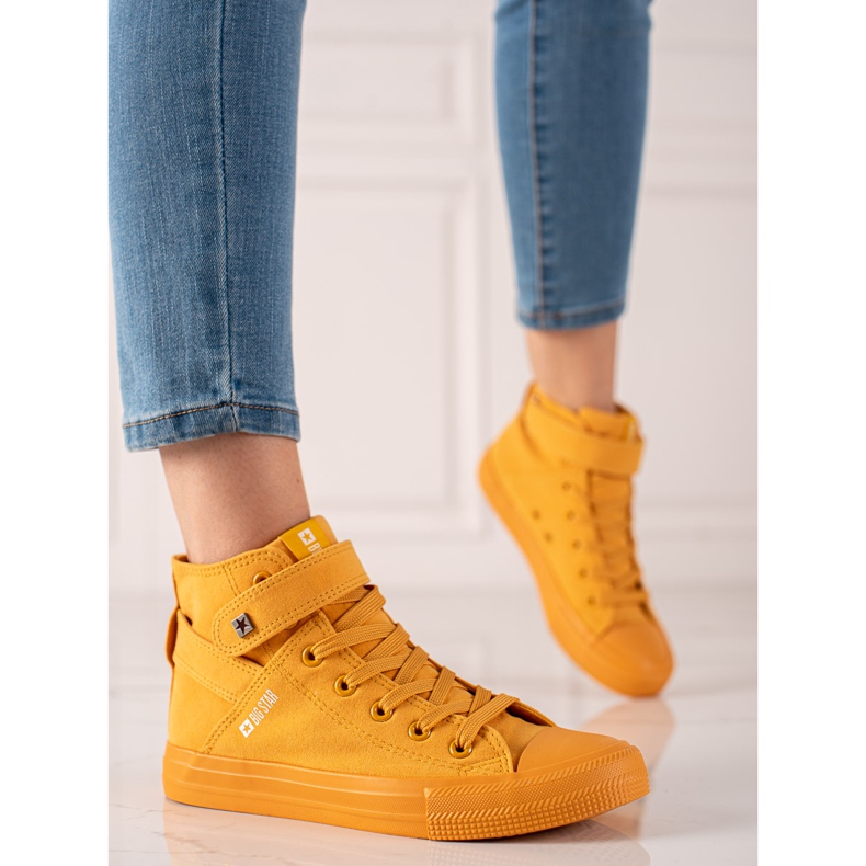 Zapatillas Altas Big Star FF274581 amarillo 1