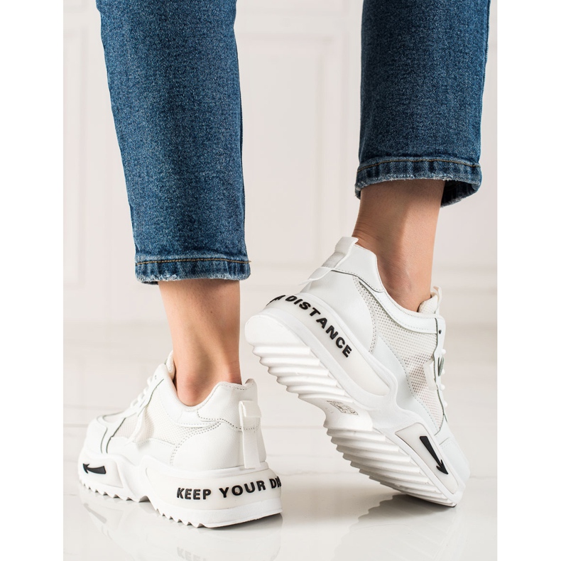 TRENDI Zapatillas Blancas De Moda blanco 1 TRENDI Zapatillas Blancas De Moda blanco 1
