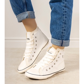 # dañado # Deportivas tobilleras de mujer Torna blancas # DAÑADO # blanco 3