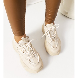 Deportivas de mujer Tammie beige 3
