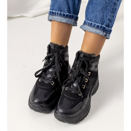 Zapatillas negras de Muncy negro 3