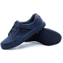 Polbut Zapatos hombre J47 azul marino 3