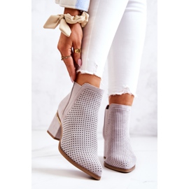 PS1 Botas Cowboy Caladas Ante Gris Helloni 2