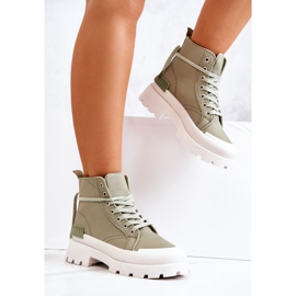 PS1 Botas atadas verdes Faithfull 4