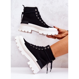 PS1 Botas negras atadas fieles negro 1 PS1 Botas negras atadas fieles negro 1