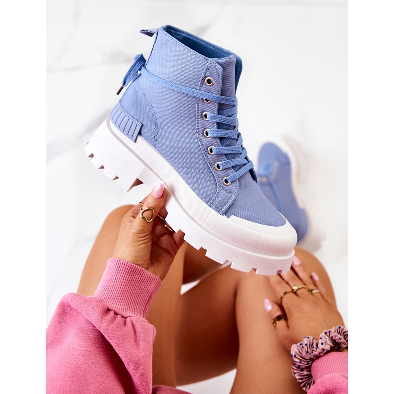 PS1 Botas atadas azules Faithfull 1