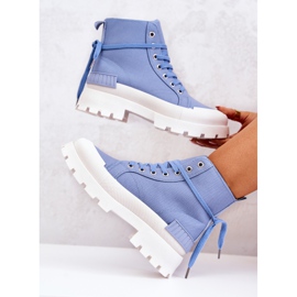 PS1 Botas atadas azules Faithfull 7