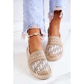 PS1 Alpargatas Clásicas Warm Time Beige marrón 4
