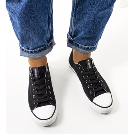 Zapatillas clásicas Big Star Negras DD274338 blanco negro 3