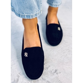 Mocasines de mujer Sekue Negro 4