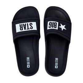 Pantuflas de Hombre Big Star Rubber Negras DD174699 negro 7