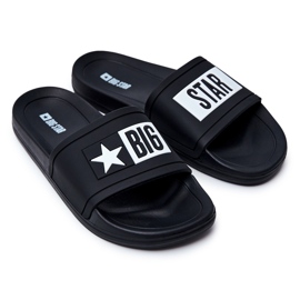 Pantuflas de Hombre Big Star Rubber Negras DD174699 negro 6