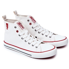 Sneakers Hombre Altas en Piel Big Star JJ174071 Blanco 2