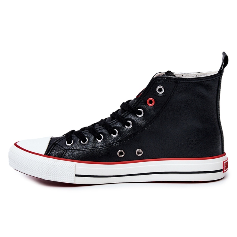 Sneakers Hombre Altas en Piel Big Star JJ174070 Negro 2