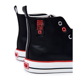 Sneakers Hombre Altas en Piel Big Star JJ174070 Negro 4