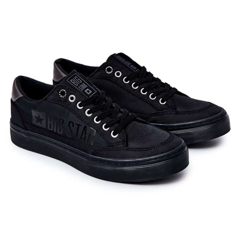 Deportivas Hombre Big Star JJ174057 Negro 2