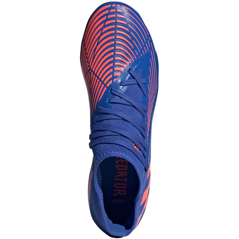 Botas de fútbol adidas Predator Edge.3 Mg M GW9989 azul azul 1