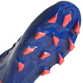 Botas de fútbol adidas Predator Edge.3 Mg M GW9989 azul azul 4