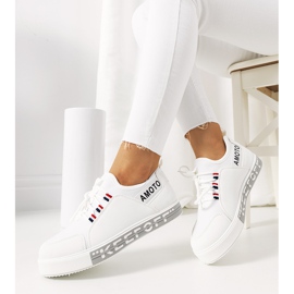 Sneakers mujer Burges blancas blanco 1