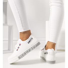 Sneakers mujer Burges blancas blanco 2