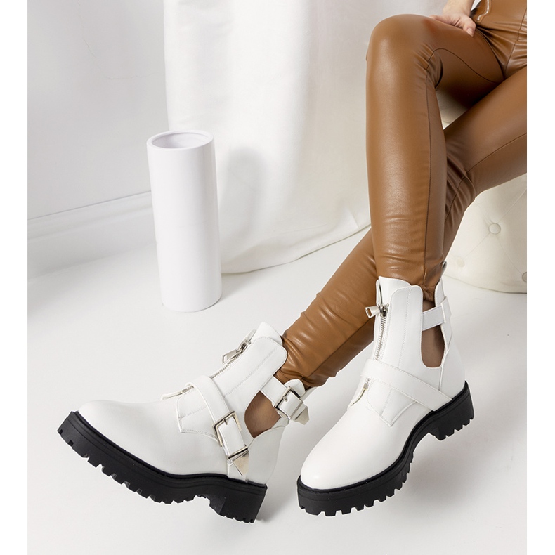 Botas mujer Sigley blancas blanco 1