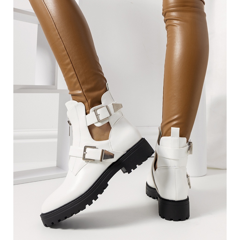 Botas mujer Sigley blancas blanco 2