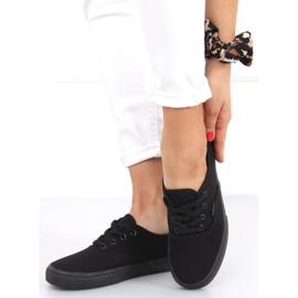 Zapatillas deportivas de mujer Sten All Black negro 4