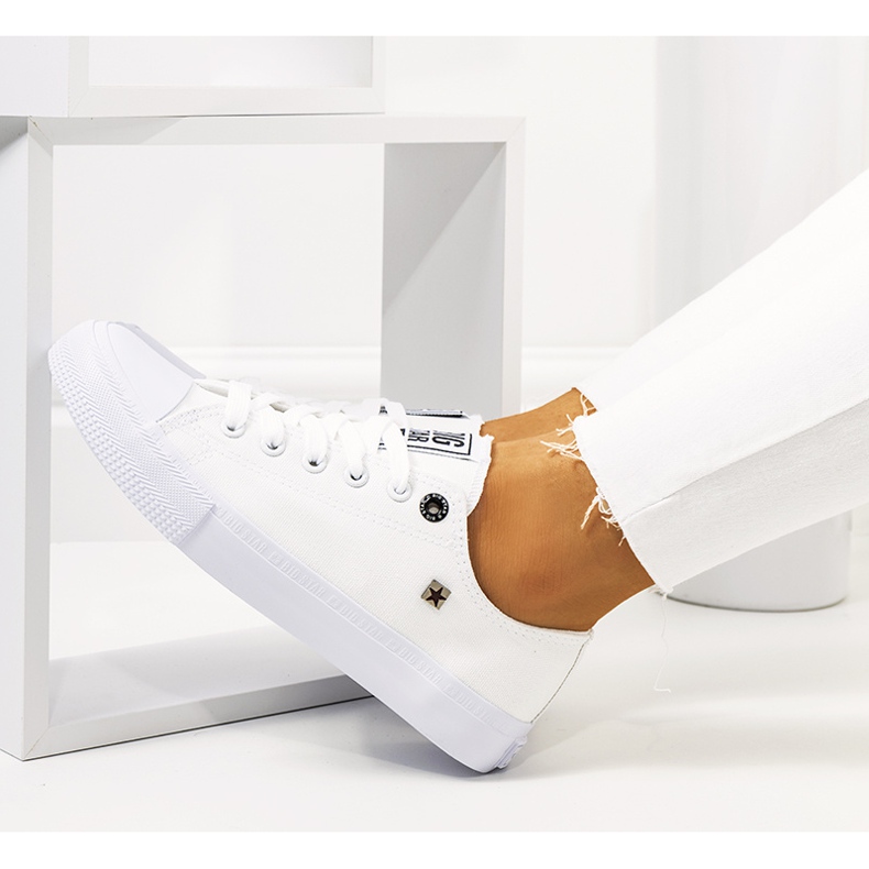 Deportivas blancas de mujer Big Star AA274010 blanco 1 Deportivas blancas de mujer Big Star AA274010 blanco 1